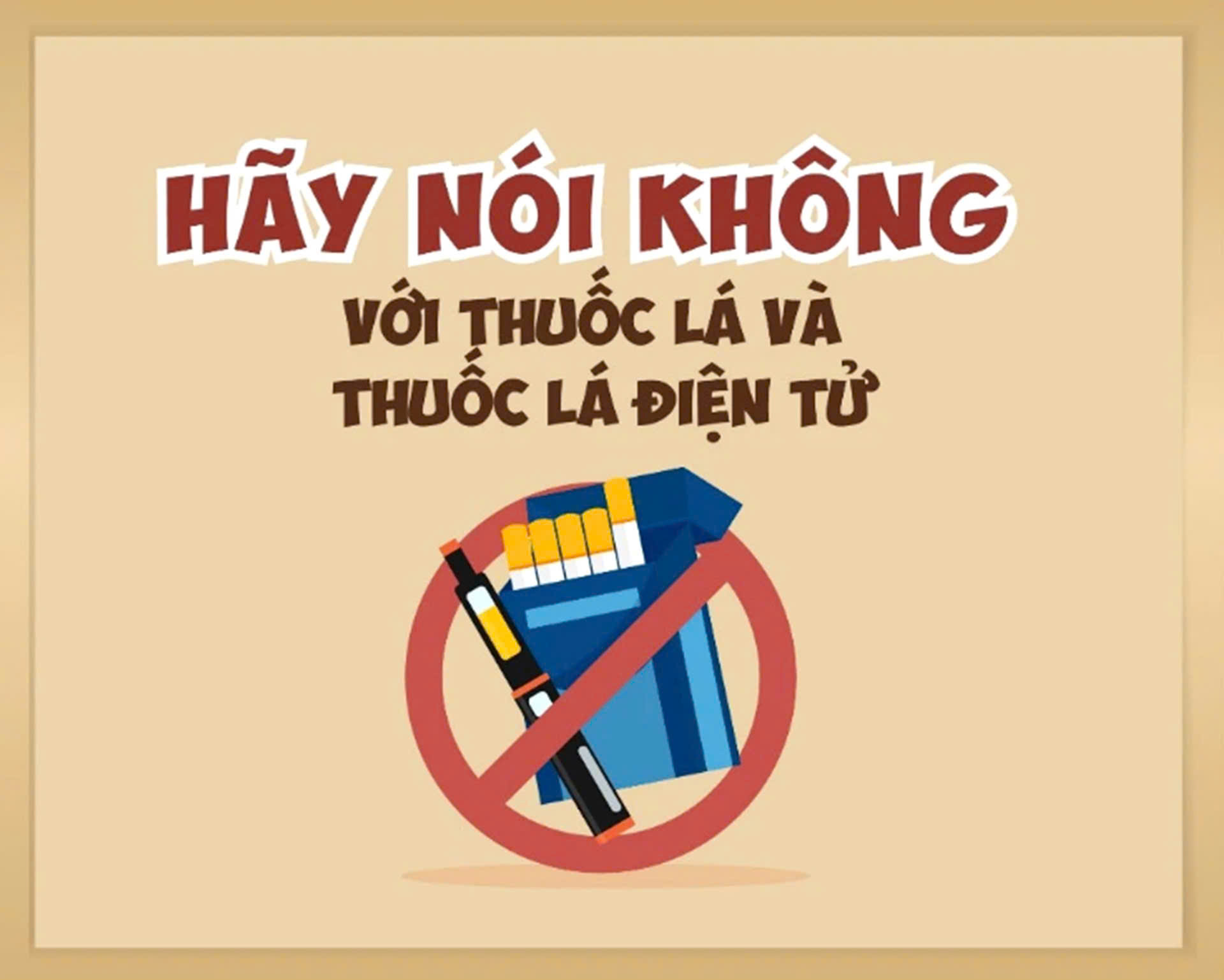 Bài tuyên truyền - Nguy cơ tiềm ẩn từ thuốc lá điện tử và thuốc lá nung nóng