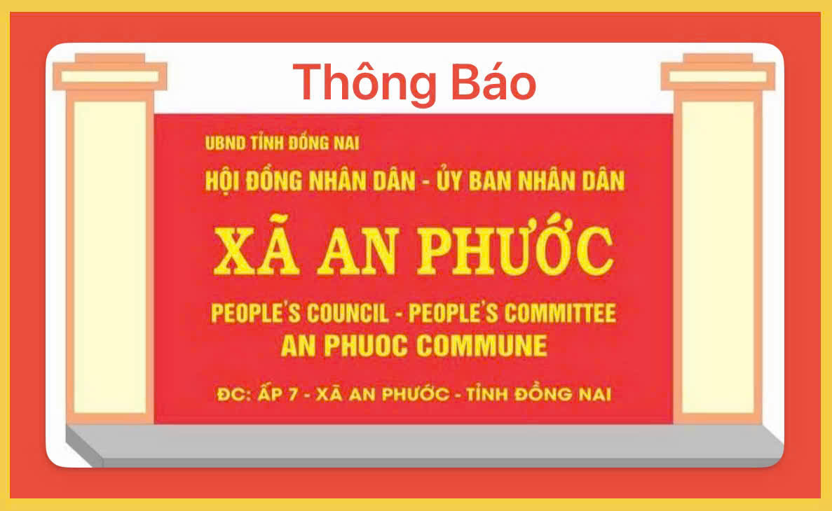 Thông báo - Về việc ban hành Quyết định Buộc thực hiện biện pháp khắc phục hậu quả