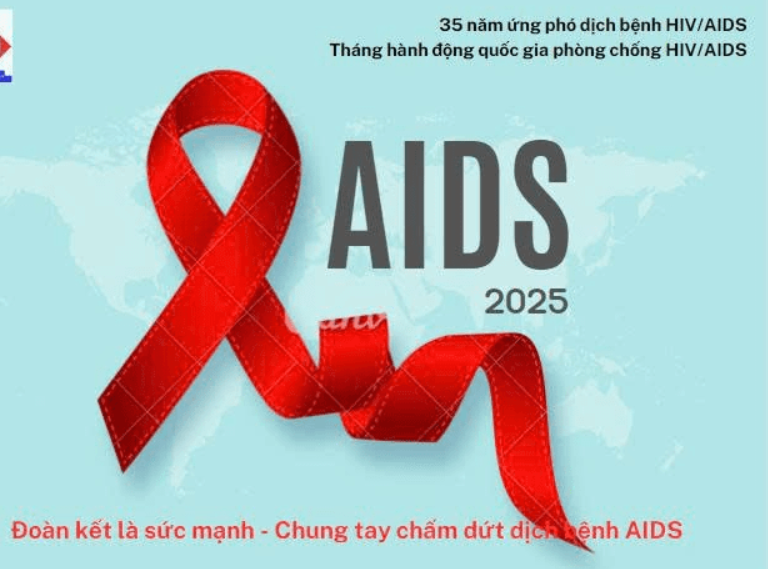Bài tuyên truyền - Phòng, chống HIV/AIDS năm 2025