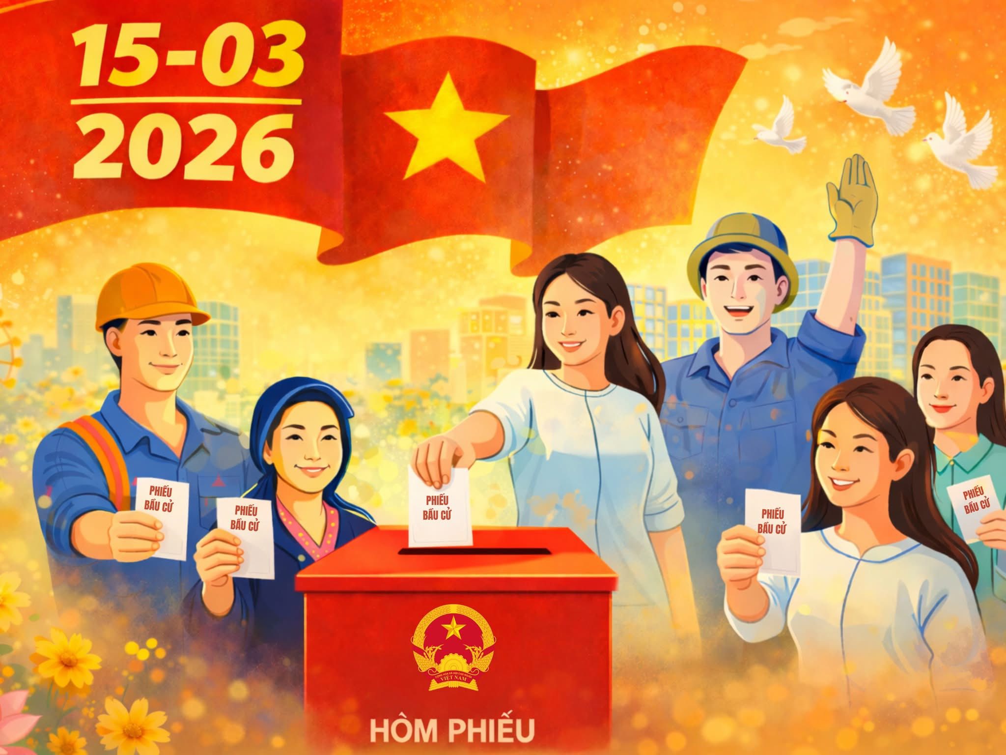 BẦU CỬ LÀ QUYỀN LỢI VÀ TRÁCH NHIỆM CỦA MỖI CỬ TRI XÃ AN PHƯỚC