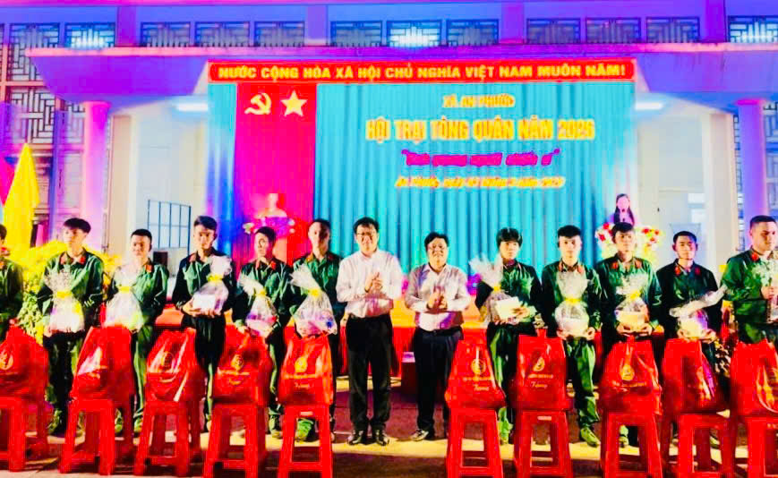 Xã An Phước tổ chức Hội trại tòng quân năm 2026, với chủ đề “Vinh quang người chiến sĩ”