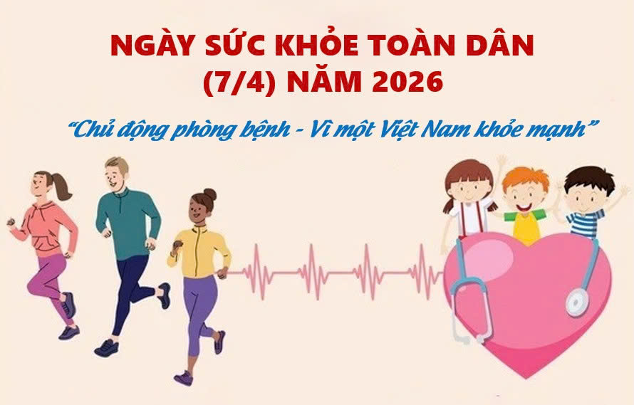Xã An Phước - Hưởng ứng Ngày Sức khỏe toàn dân 07/4/2026 – Chủ động phòng bệnh vì một Việt Nam khỏe mạnh
