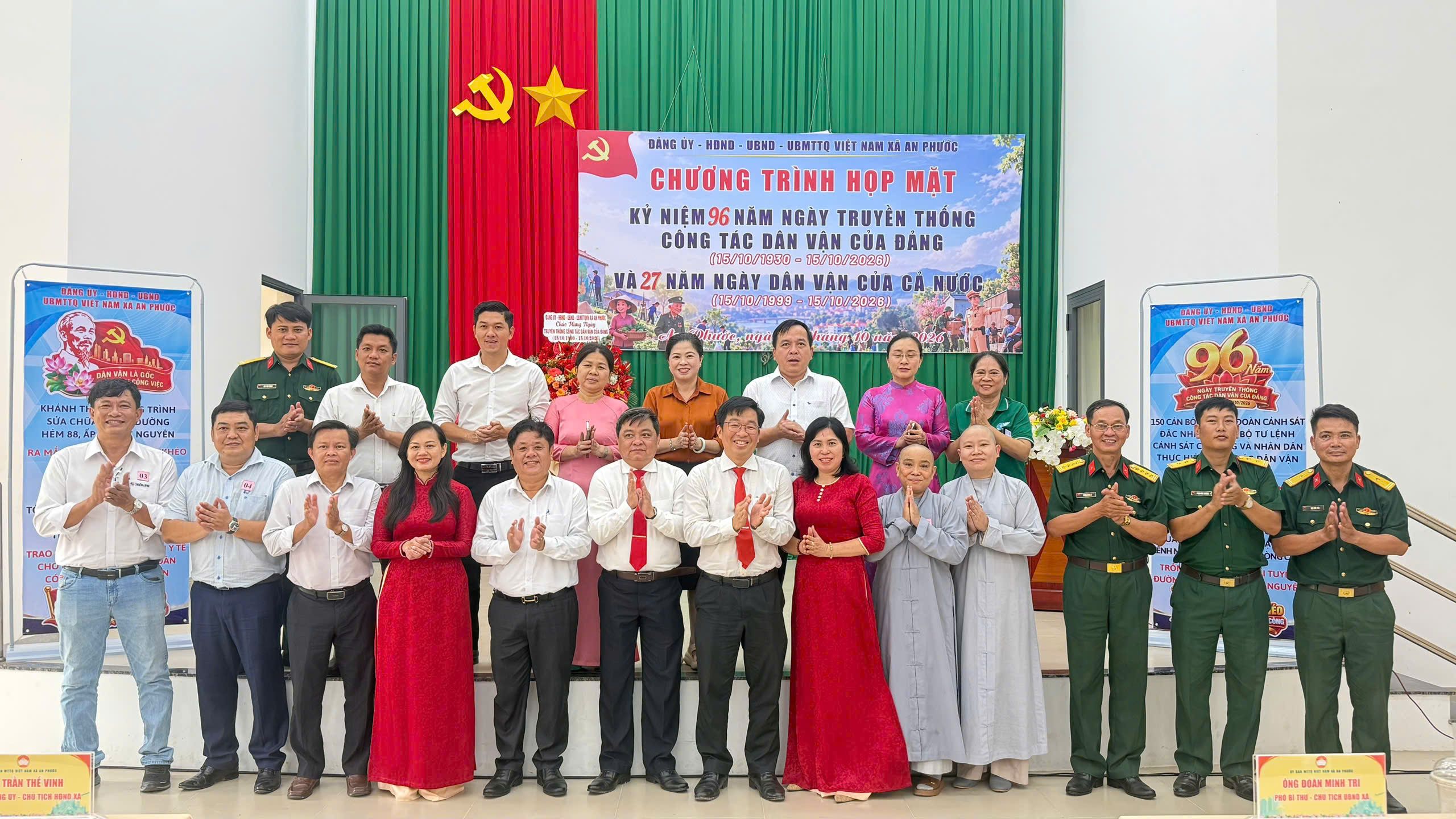 Xã An Phước họp mặt kỷ niệm 96 năm ngày truyền thống   công tác dân vận của Đảng
